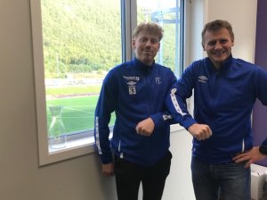 Adrian Pedersen og Thomas Heide