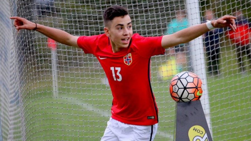 Sebastian scorer for Norge